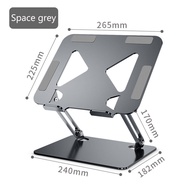 Laptop Stand 360 degree rotating portable aluminum alloy lazy laptop stand cooling lift suspension foldable portable tablet game this support stand