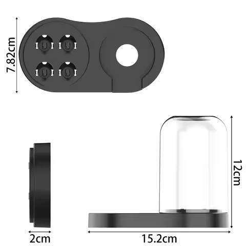 Toothbrush Holder for Oral B and iO Series Electric Toothbrush, Toothbrush Heads Stand Base for Oral