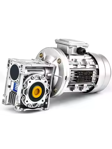 New Round Flange NMRV063 Worm Reducer Ratio 5:1 to 100:1 Input Hole Diameter 14mm 19mm 24mm Output B