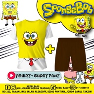 SpongeBob SquarePants 海绵宝宝|costume Kid Adult Outfit Matching Set Kid Performance | Halloween | MIKRO