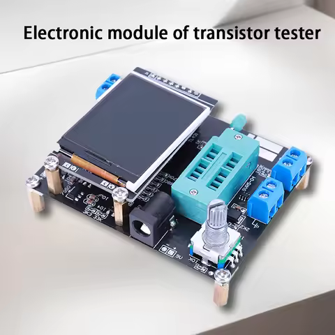 GM328 Transistor Tester LCR Diode Capacitance ESR Voltage Frequency Meter PWM GM328A Square Wave Gen