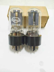 ท่อ ECC33อิเล็กทรอนิกส์แบบอังกฤษใหม่เครื่องขยายสัญญาณ6SN7สำหรับ6H8C CV131 6N8P ถุงน้ำดี5962หลอด