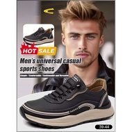 Men's Soft Casual Shoes White Soft Bottom Pop Shoes