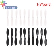 KELONG1 4หรือ20ชิ้นใบพัดยาว55มม. สำหรับฮับ X4 H107 H107C H107D คอปเตอร์สี่ใบพัด (2/10คู่)