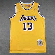 Mitchell & Ness Mitchell & Ness 1971-72 Lakers SW Retro Jersey Basketball Jersey Sports Mesh Vest