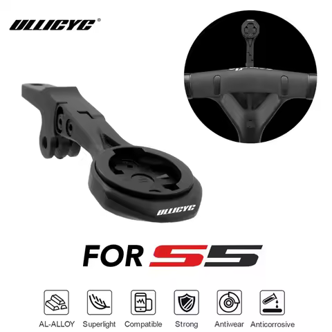 ULLICYC For Cervelo S5 Handlebar Aluminum Alloy Bike Computer Mount Road Bike GPS Headlight Holder B
