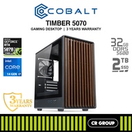 COBALT Timber 5070 - Intel Core i7 14700F - ZOTAC GAMING RTX 5070 TWIN EDGE OC 12GB - 32GB RAM - 2TB