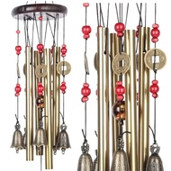 4/6 tube pine wood metal bronze big wind chimes wind chimes