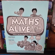 ORIGINAL USED BOOK MATHS ALIVE WORKBOOK 5A