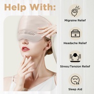 Head Massager Decompression Apparatus Sleeper Scalp Eye Hot Compression Massage Apparatus Migraine S