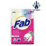 Fab Laundry Powder Detergent Sakura 660g