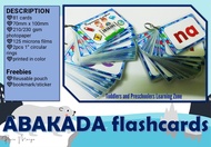 ABAKADA 81 cards| Laminated Flashcards