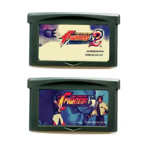 The King of Fighters EX Neo Blood or EX2 Cartridge Card for Advance GBA SP GBM NDS DS Lite NDSL Cons