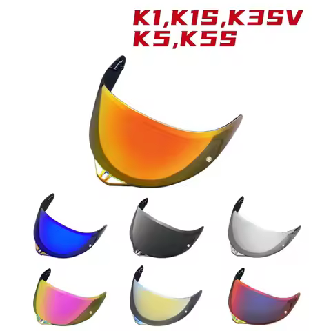 Suitable for AGV K5 Helmet Lens Sunscreen Windshield K5S Mirror K3SV Helmet K1S Electroplating K1 Da