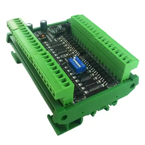 16-48 DI NPN/PNP Digital Switch PLC IO Expansion Board 3000VDC Optical isolation Input RS485 Modbus 
