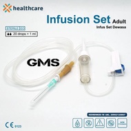 Infusion Set Dewasa / Anak / Selang Infus / Alat Infus