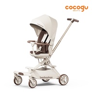 COCOGU รถเข็นเด็กปรับเอนนอนได้ เข็นได้2ทิศทาง พับเก็บพกพาสะดวก รุ่น Baobaohao V16