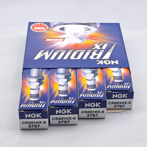 4pcs NGK Iridium spark plug CR8EHIX-9 3797 Suitable For HONDA CB-1 1989-1992 Upgrade CR8EH-9