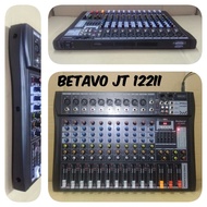 Betavo JT-122II - Analog Audio Mixer 12 Channel USB Interface