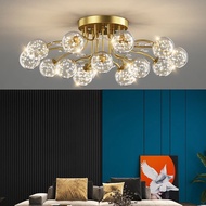 2EIN Nordic Glass ball G9 led Ceiling Lights for Bedroom Living room decoration indoor lighting plaf