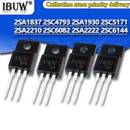 10PCS 2SA1837 2SC4793 2SA1930 2SC5171 2SA2210 2SC6082 2sa222222 2SC6144 TO-220F TO220F C4793 A1837 A