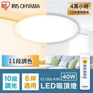 IRIS LED圓盤吸頂燈 5-7坪 調光調色 遙控 CL12DL-5.0G燦坤線上購物