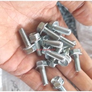 (10PCS) Exhaust Bolts Flange Bolts M6x15 Key 10/ Flange Cap Bolts 6x15 Key 10/ Bolts 10 M6x15
