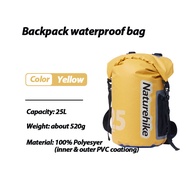 Naturehike 10L/15L/25L Drifting Waterproof Bag Ultralight Waterproof Bag Dry and Wet Separation Back