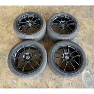 ORIGINAL ENKEI PF01 JDM Sport Rim 18” 5H 114.3PCD (8JJ/9JJ) (ET40/ET45) Honda Toyota Nissan JDM Used