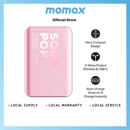 Momax 1-Power Pass 5000mAh Magnetic Wireless Charging Battery Pack [3C Certified]