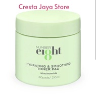 Number ei8ht hydrating & Smoothing Toner Pad