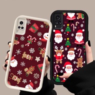BR-43 Merry Christmas Soft Silicone Casing for VIVO Y51 Y51A Y73 V21 Y53s V21E Y51S Y31 Y33