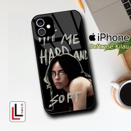 {LL0141} Glossy Softcase iphone 11 12 13 14 15 Mini X XR 7 8 9 6 Case IP Premium Shiny Mirror MUSIC 