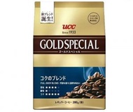 UCC - 日本 GOLD SPECIAL 濃郁香口 コクのブレンド咖啡粉 (藍色) 280G 包裝隨機出貨 賞味期限(未開封前): 2024年11月30日