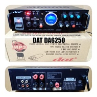 AMPLI KARAOKE DAT DA6250 AMPLIFIER DAT DA 6250 MP3 USB DIGITAL