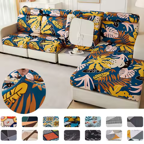 new floral printed stretch sofa seat cushion cover backrest cover protector for couch sofa cover L s