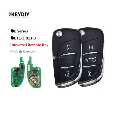 5pcs KEYDIY B11-2 B11-3 B11-2+1 Universal Remote Key for DS Style Car Remote Key for KD900 URG200+ K