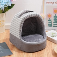 Dog House Cat House Thickened Dog House Cat Dog House Removable Washable Dog Mat Winter Warm Small D