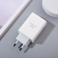 New Infinix 45W EU Charger Super Fast Charging Power Adapter 6A USB C Cable For Infinix Note 40 30 P