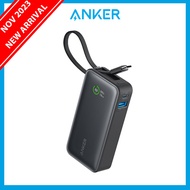 Anker Nano Powercore 10000mAh PowerBank 10K Portable Charger with Built-in USB-C Cable PD 30W Max