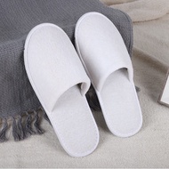 Toweling Open Closed Toe Hotel Slipper Spa Shoes Disposable Hotel Slippers