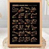 Photo Frame f1 Decoration f1 Formula Merchandise Wall Hanging Table High-Value f1 Racing Track Cerem