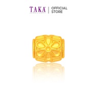 TAKA Jewellery 999 Pure Gold Charm Barrel