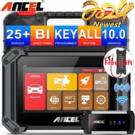 Ancel V6 Pro บลูทูธไร้สาย OBD2สแกนเนอร์เต็มระบบ2024รถวินิจฉัยเครื่องมือยานยนต์เครื่องมือการเขียนโปรแ