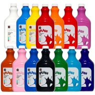 EC Splash Classroom Acrylic Paint 2L / Pump Dispenser - Non-Toxic | Safe for Kids | Pre-School | Art Craft | Paint Pump
