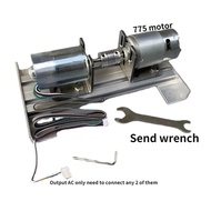 【Premium Quality】 Permanent Magnet Brushless Motor Generator Set Output Ac 220v Double Bearing Silen