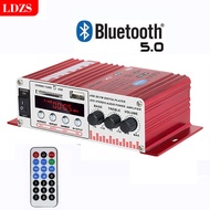 Penguat Digital Kecil Mini Berkuasa Tinggi untuk Kegunaan Rumah dan Kereta, Slot Kad Berbilang Fungs