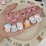 [CH] Cartoon Cute Kitty Key Chain Girl Sweet Pendant Couple Best Friend Gift CH