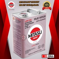 MITASU LOW VISCOSITY MV ATF 100% Fully Synthetic ATF Gear Oil 4L