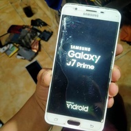 hp Samsung j7 prime SM G610f Minus LCD MESIN JAMIN normal